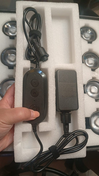 Luces de jardín Appeck C6612-E, con estacas RGBW, con control-App