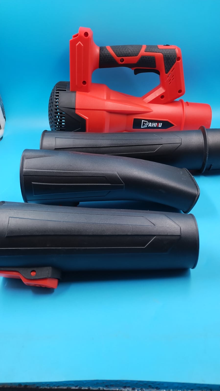 Soplador de hojas eléctrico inalámbrico YAHHU, 480 CFM/160 MPH.