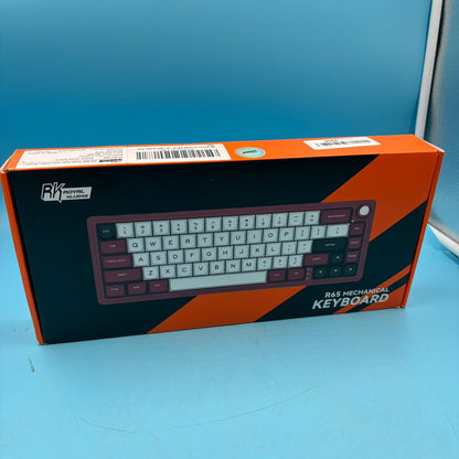 Teclado Mecánico RK Royal Kludge R65 RGB Rojo