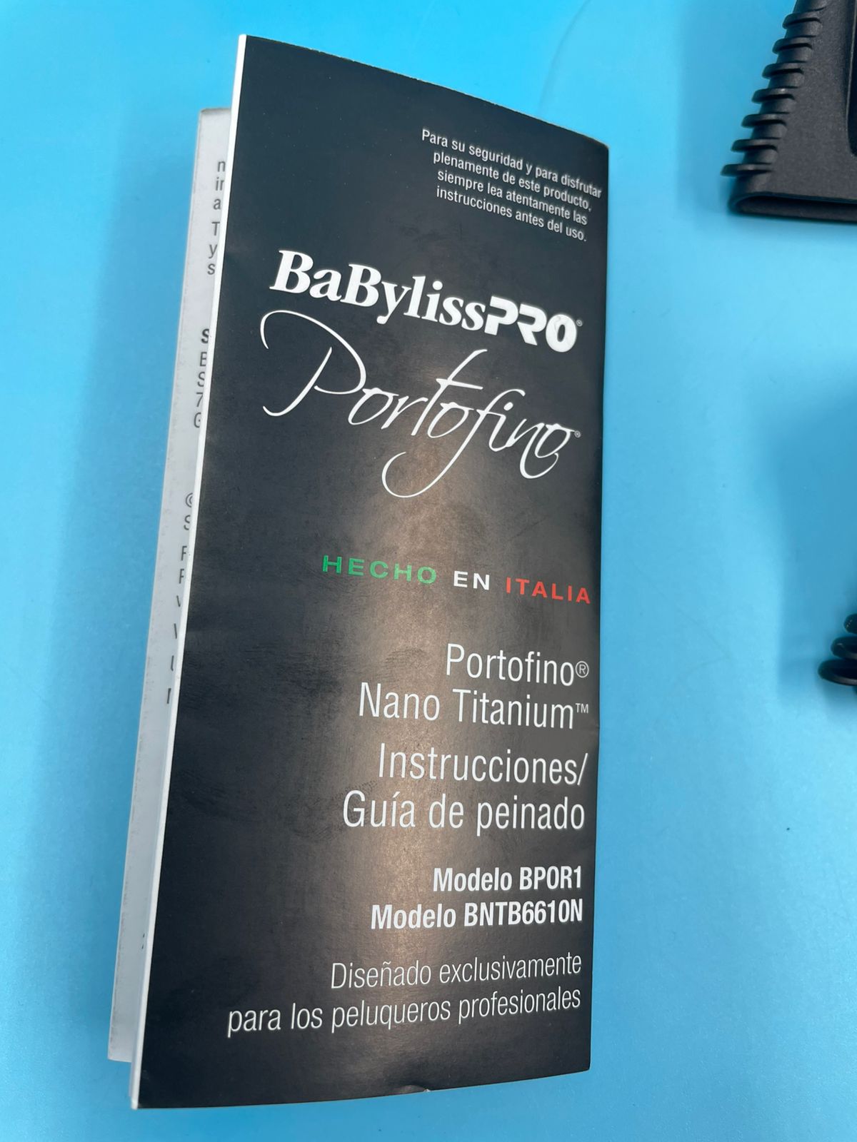 BaBylissPRO, secador ionico italiano profesional.