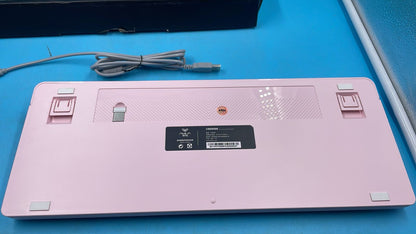 Teclado Inalámbrico Con Botón Multimedia Triple Modo Aula F3099