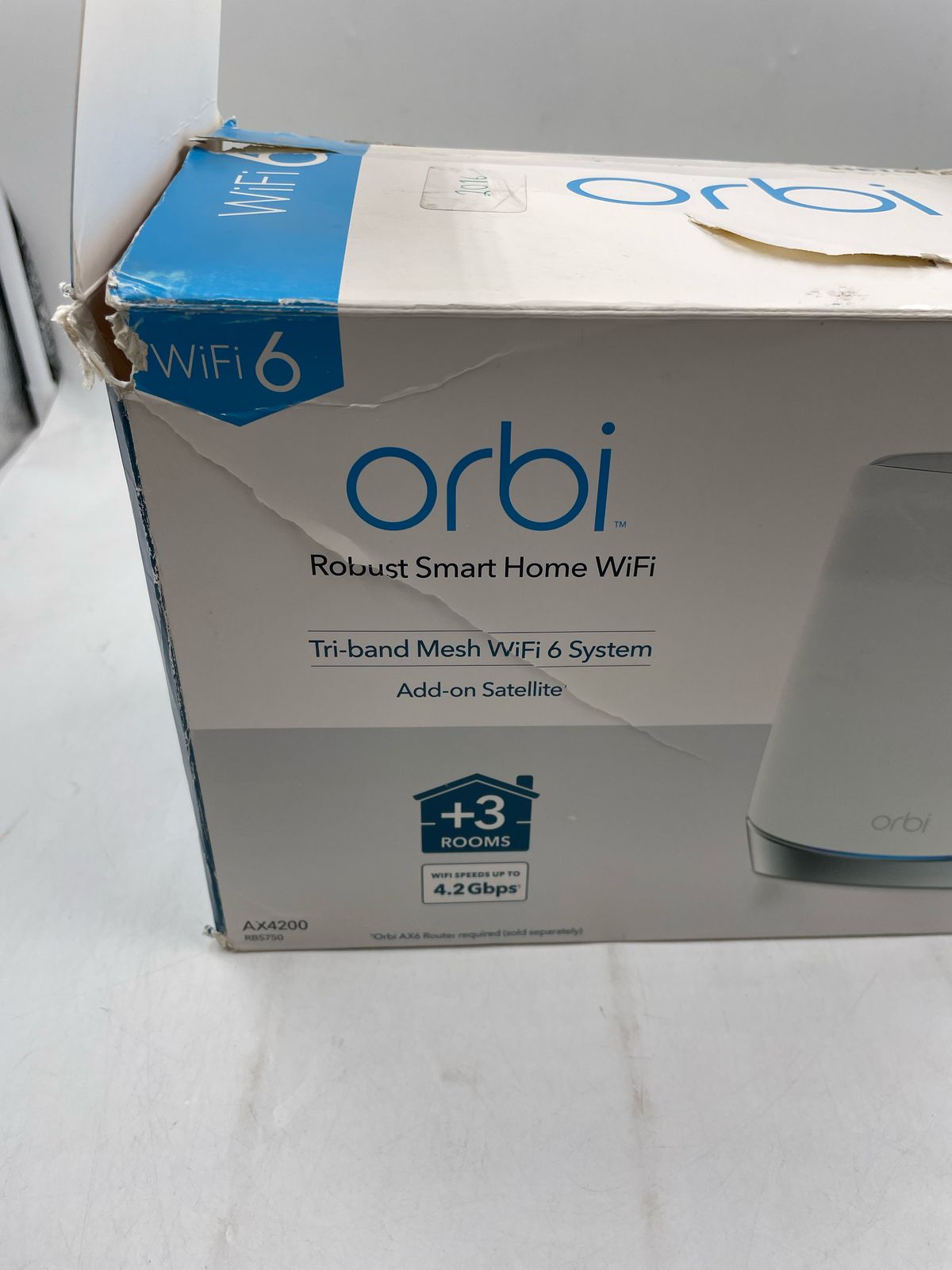 NETGEAR Orbi RBS750 Tri-band Mesh WiFi 6.