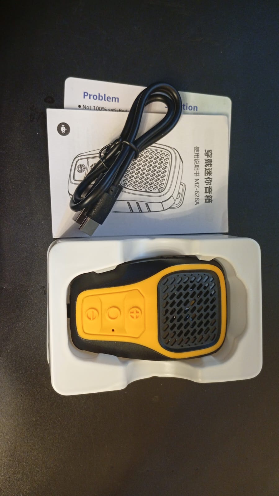 Altavoz Bluetooth portátil Mini, con clip, impermeable IP67.