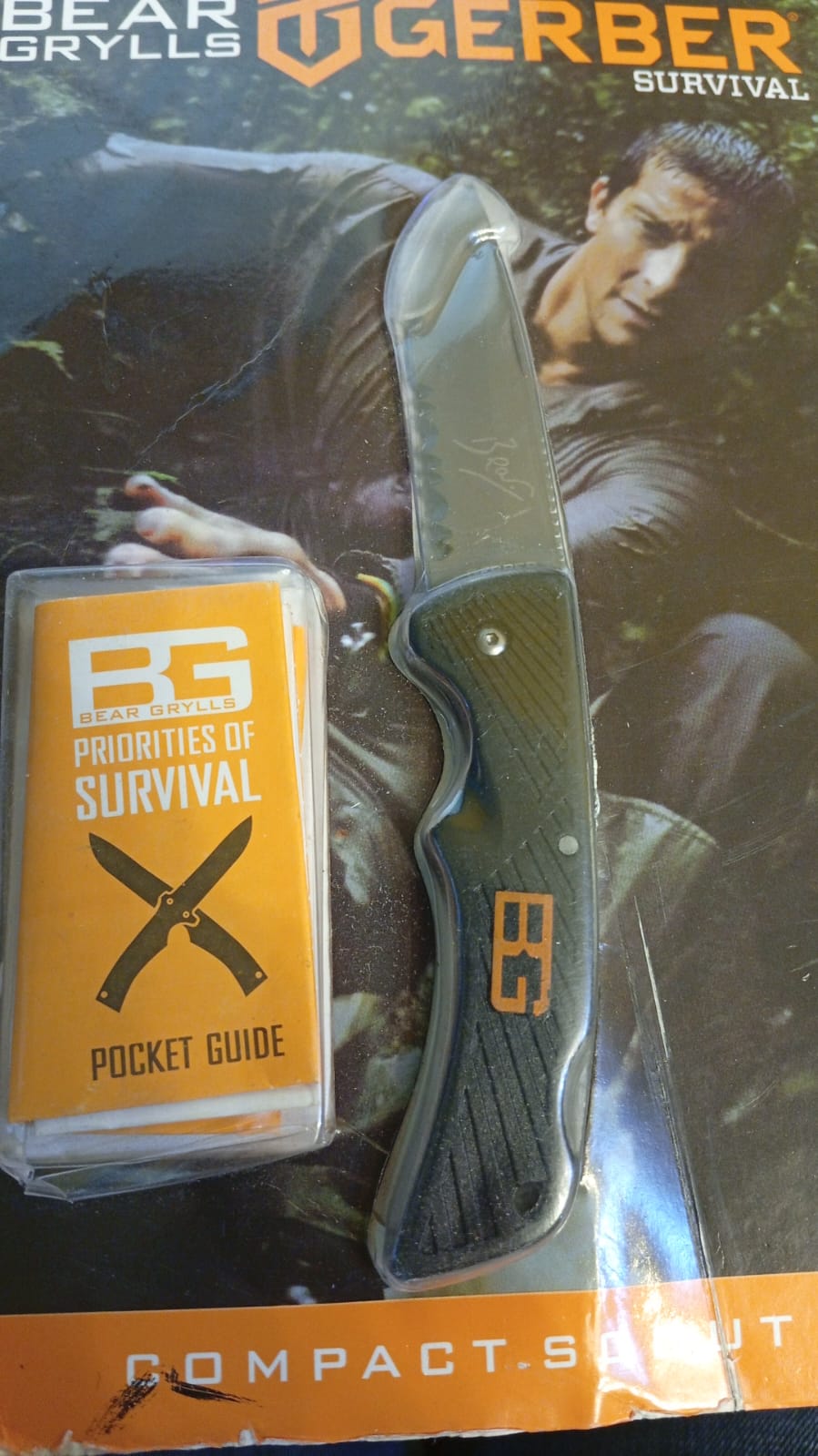 Navaja de bolsillo compacta, Gerber Survival, Compact Scout.