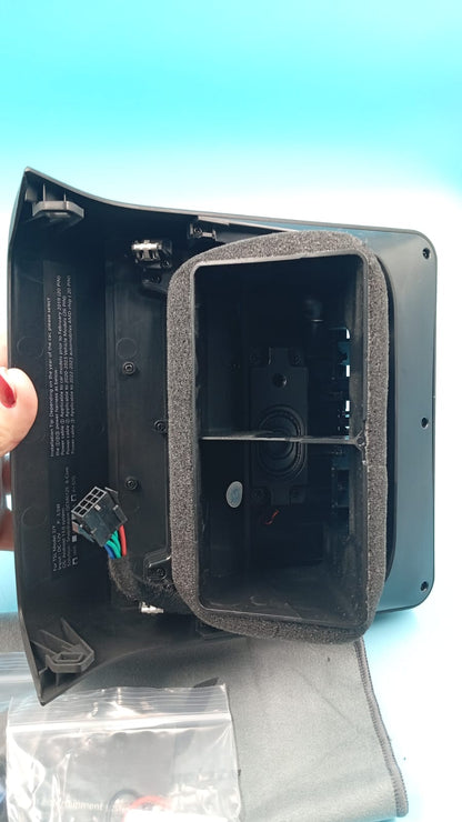 Pantalla para asientos traseros, Tesla Model 3, 19-23 y Model Y, 20-24.
