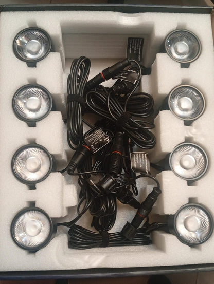 Luces de jardín Appeck C6612-E, con estacas RGBW, con control-App