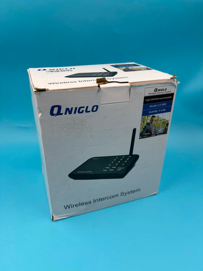 Intercomunicador QNIGLO LD666 Inalámbrico 4 Unidades
