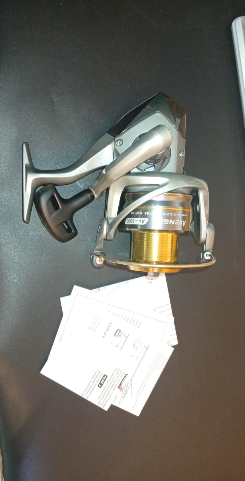 Carrete para caña de pesca, Okuma Avenger AV- 8000.