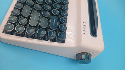 Teclado Yunzii, Máquina de Escribir, Inalámbrico Mecánico, BT (DETALLE)