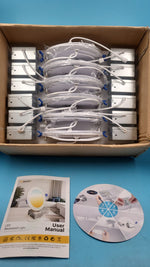 LED Empotrables 6" ultra delgadas 12pz Ensenior 12W Regulables