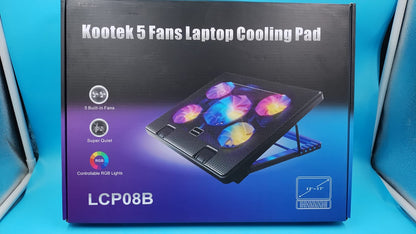 Almohadilla de refrigeración para computadora portátil, Kootek LCP08B