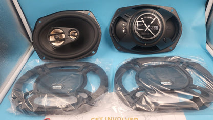 Altavoz universal Sound Storm Lab EX369 de 6" x 9" y 3 vías, 300 W
