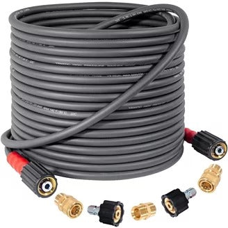 Manguera para hidrolavadora 30.5m (100ft) M22 14mm con Accesorios.