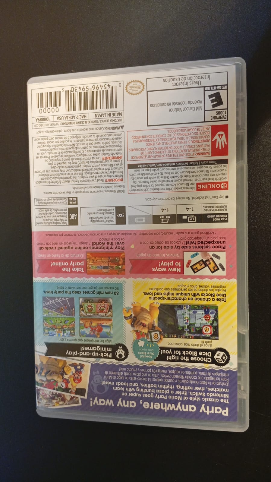 Super Mario Party, para Nintendo Switch, (USADO).