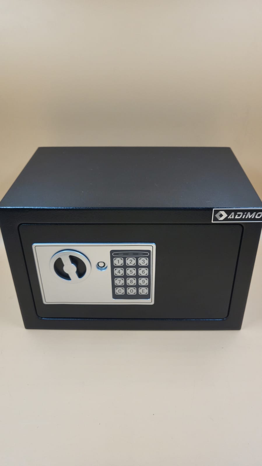 Caja de seguridad, pequeña con bolsa de seguridad ignífuga, con llaves y código de paso