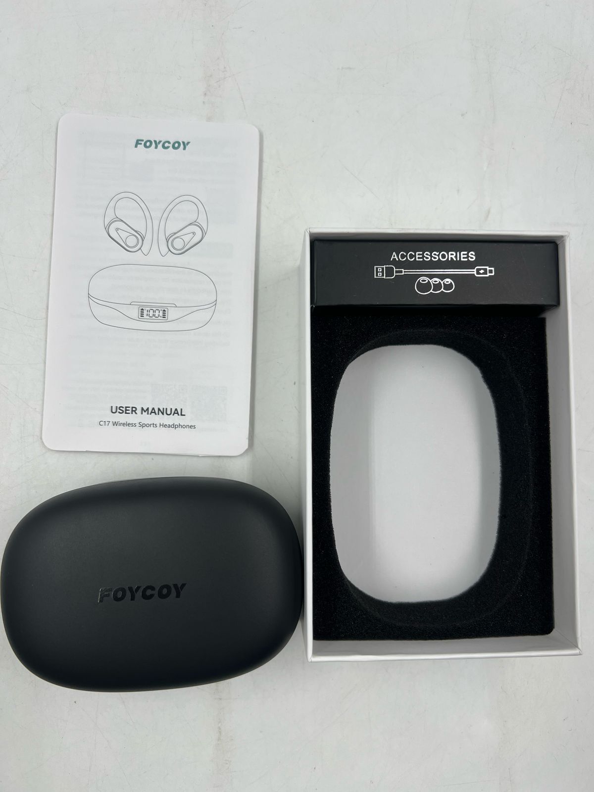 Auriculares Inalámbrico Bluetooth 90Hrs Batería Foycoy (USADO)