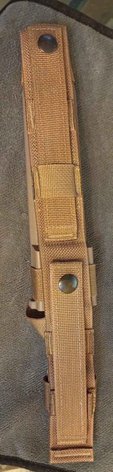 Cuchillo de supervivencia, Ontario OKC3S, bayoneta marina.(DETALLE)