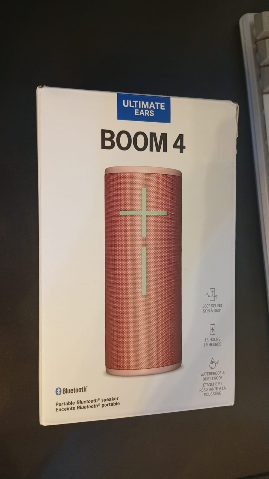 Altavoz Bluetooth portátil Impermeable, Ultimate Ears Boom 4,  Son. Env.