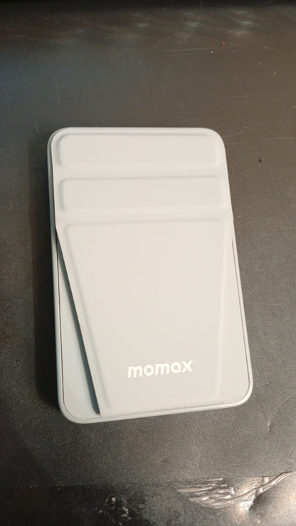 Batería inalámbrica magsafe, Q.Mag Power 9, con soporte. (GRIS)