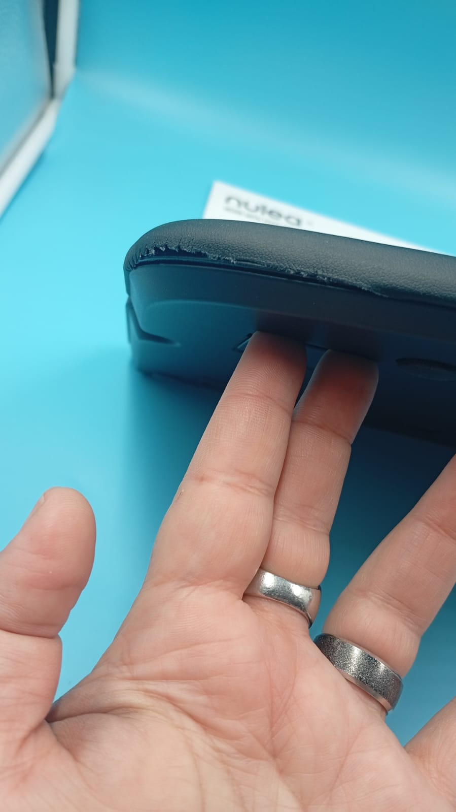 Nulea Teclado ergonómico inalámbrico, USB-C, retroiluminado.(USADO)