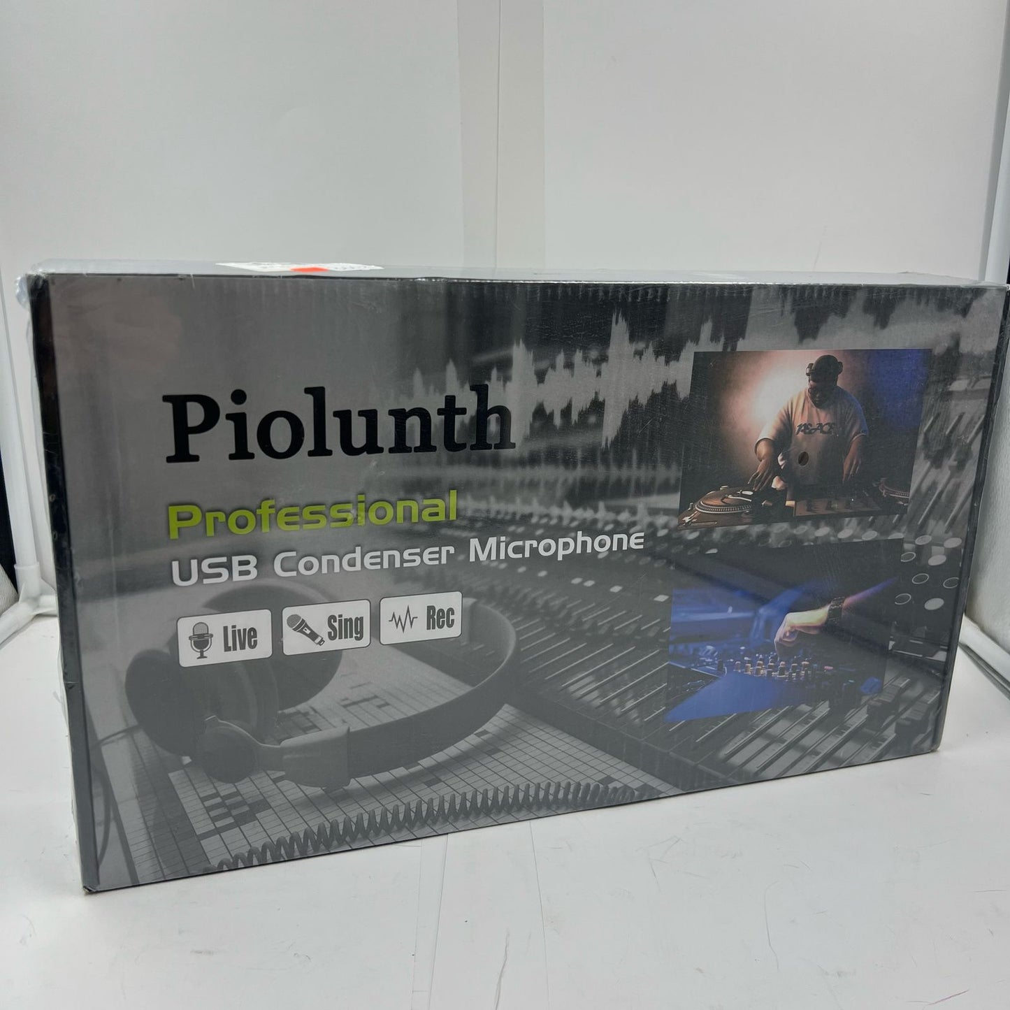 Micrófono condensador USB Piolunth Plug & Play