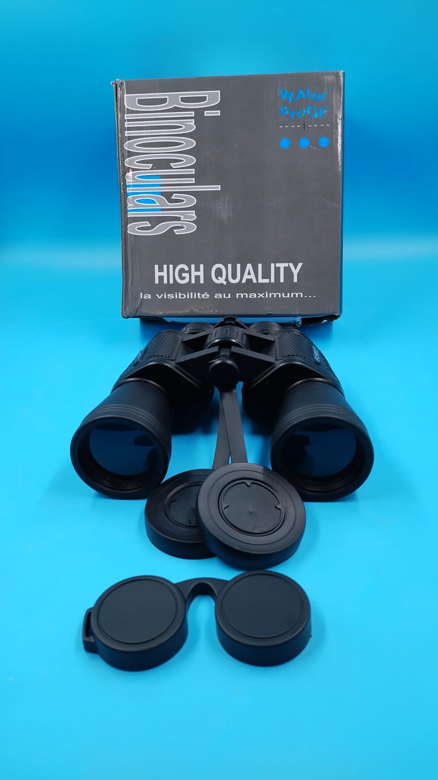 Binoculares de alta potencia de 20 x 50, Compactos impermeables.