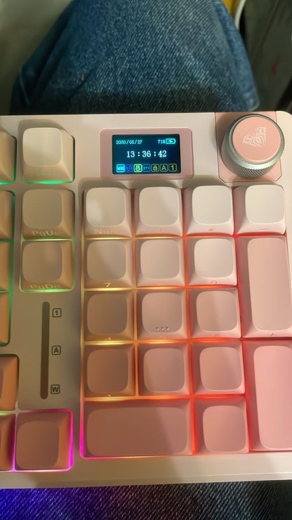 AULA S98 Pro Teclado Mecánico Inalámbrico Con Pantalla y Perilla