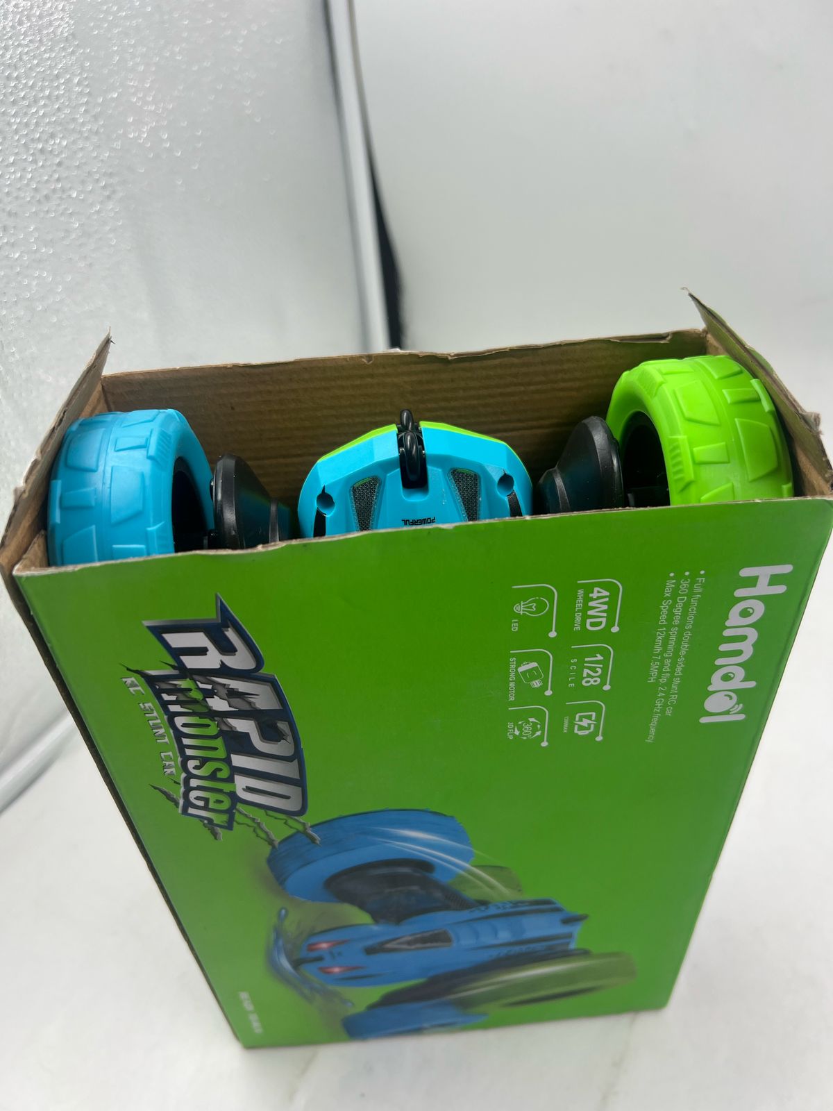 Coche eléctrico doble cara con giro de 360 (USADO)