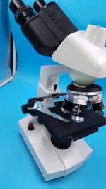 Microscopio 1000x 400x, Compuesto Binocular (TRI) para Adultos Profesional.