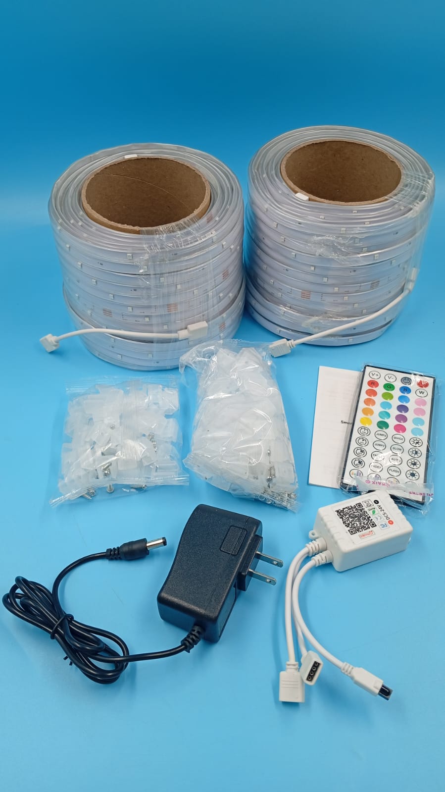 Tira de luces LED para exteriores, impermeable, 300ft, Ip68.