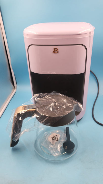 Cafetera Programable Drew Barrymore 14 Tazas Pantalla Táctil