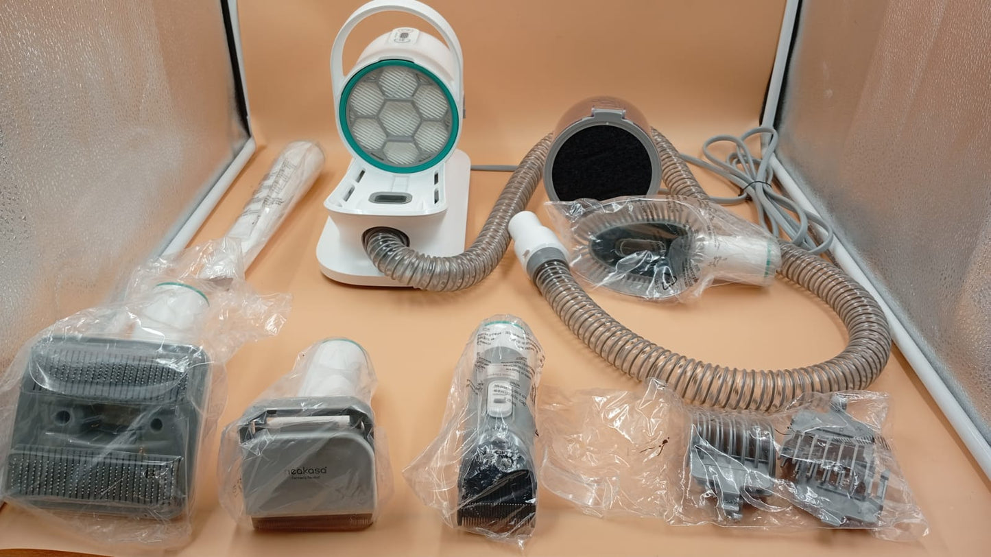 Kit de aseo para mascotas y succión al vacío, 5 herramientas.
