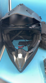 OUMURS Casco  De Motocross Para Adultos Con Gafas, Guantes y Máscara.