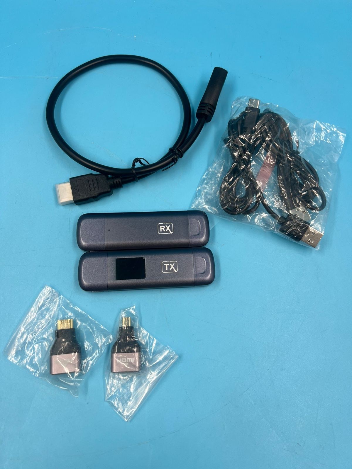 Transmisor y receptor HDMI inalámbrico decodificador 4K (USADO)