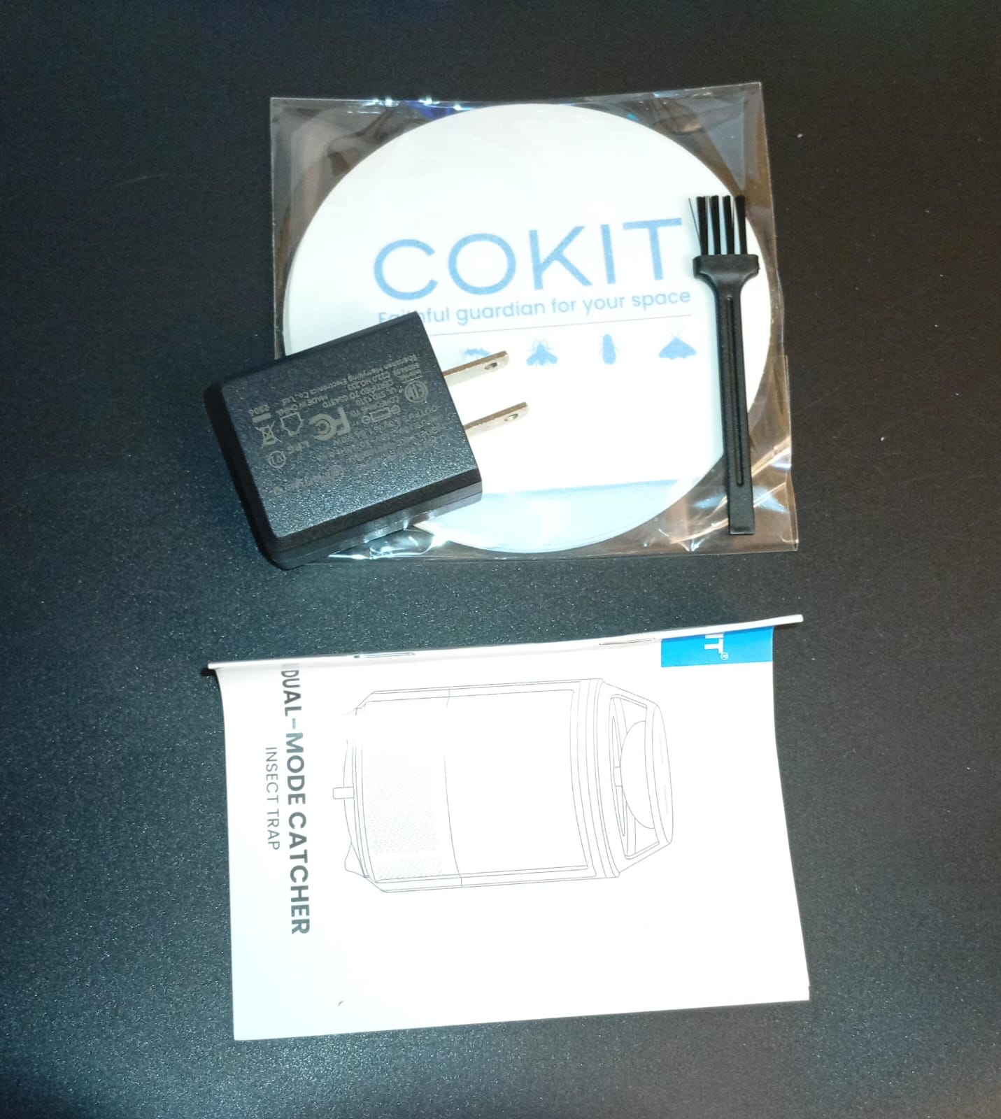 Trampa para interiores, mosquitos e insectos pequeños, 2 pack.