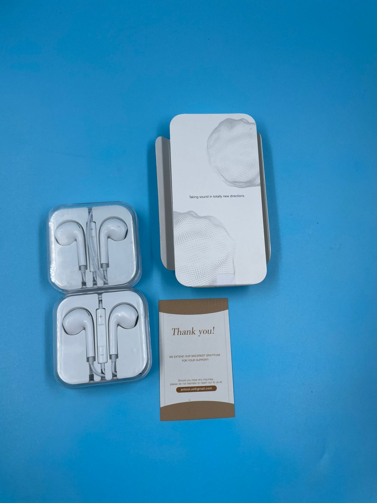Antool Auriculares Con Cable, Llamadas Ultra Claras.(2 PACK)