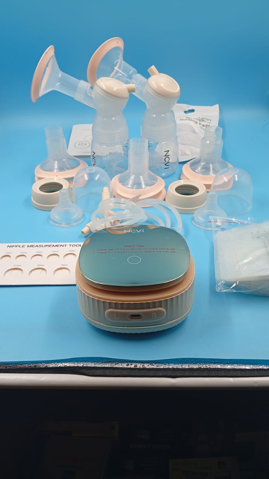 Bomba de succión de leche, eléctrica, recargable, sin BPA.