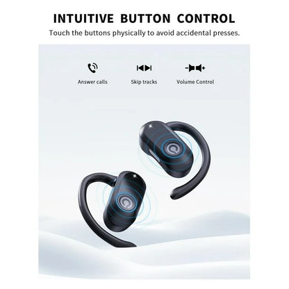 Auriculares Open Ear CXK Bluetooth 5.4 True Wireless