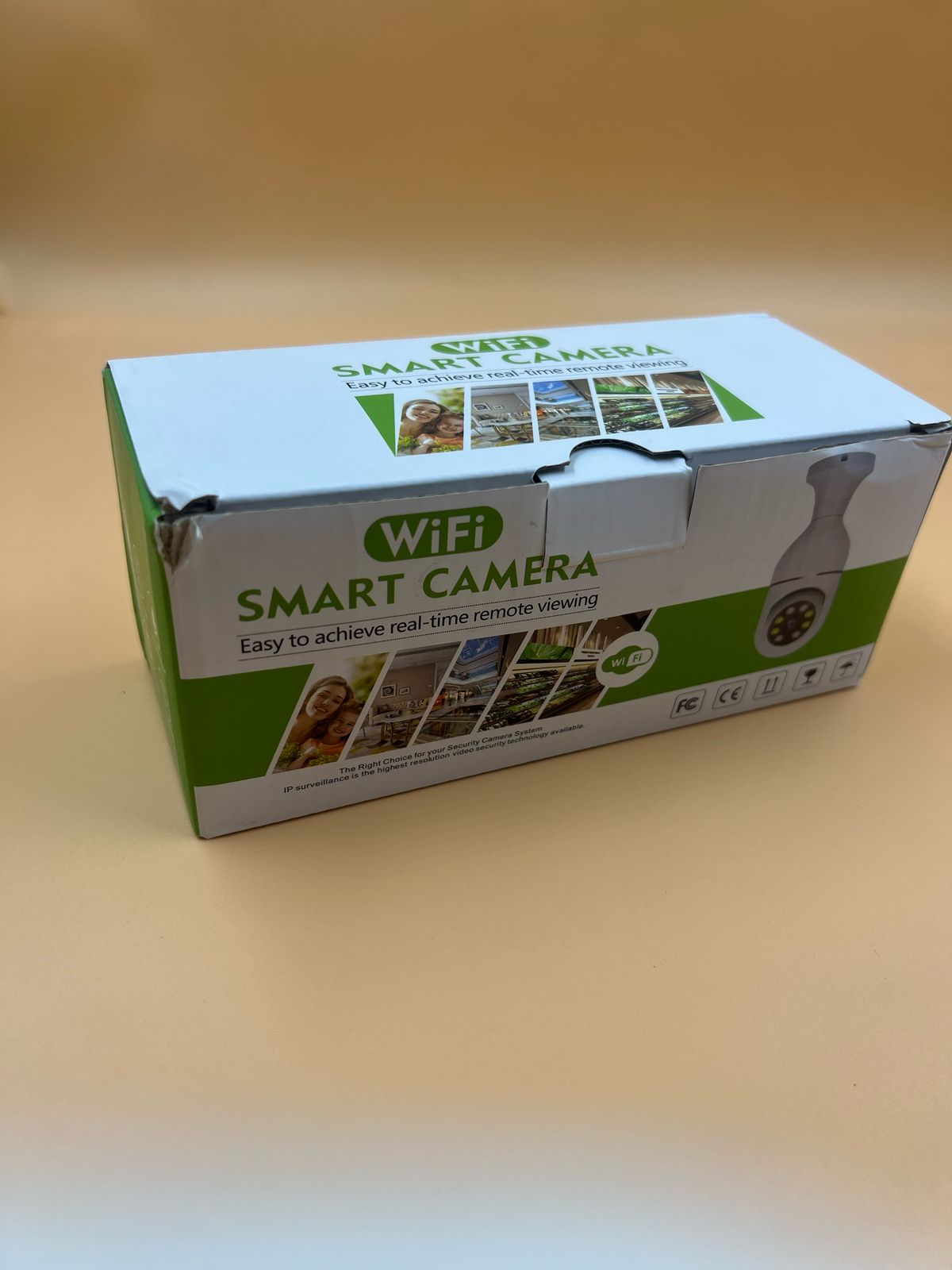 Cámara De Seguridad Foco Wifi video