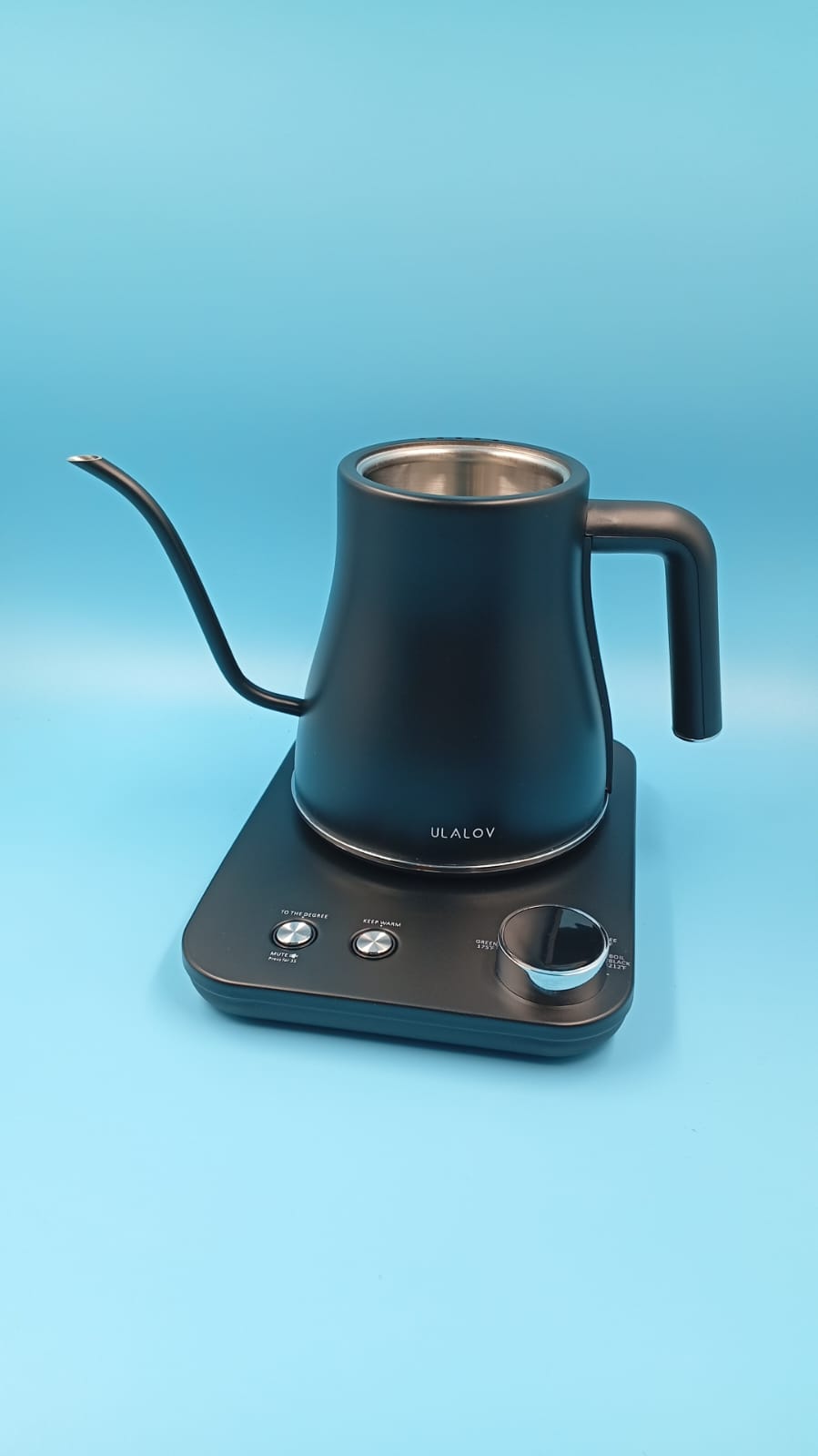 Hervidor de cuello de cisne, con control de temperatura, (USADO).