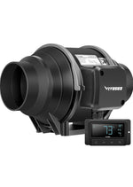 Ventilador para salas de cultivo controlador inteligente VIVOSUN 4" 134 CFM