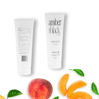 Gel sanitizante para manos 4 tubos de 8oz c/u Ambar & Black
