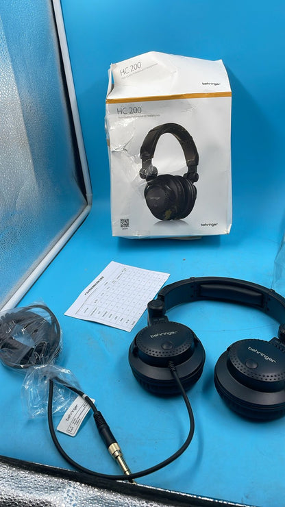 Auriculares Profesionales Cerrados Behringer Hc 200