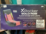 Silla Gamer X Rocker Neomotion Solo RGB Floor Rocker con Luces