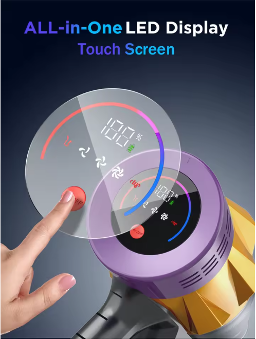 Aspiradora portátil 50kpa 550w potencia 6 en 1, Inalambrica.