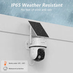 Cámara solar de seguridad Wansview B7 2K 2pack