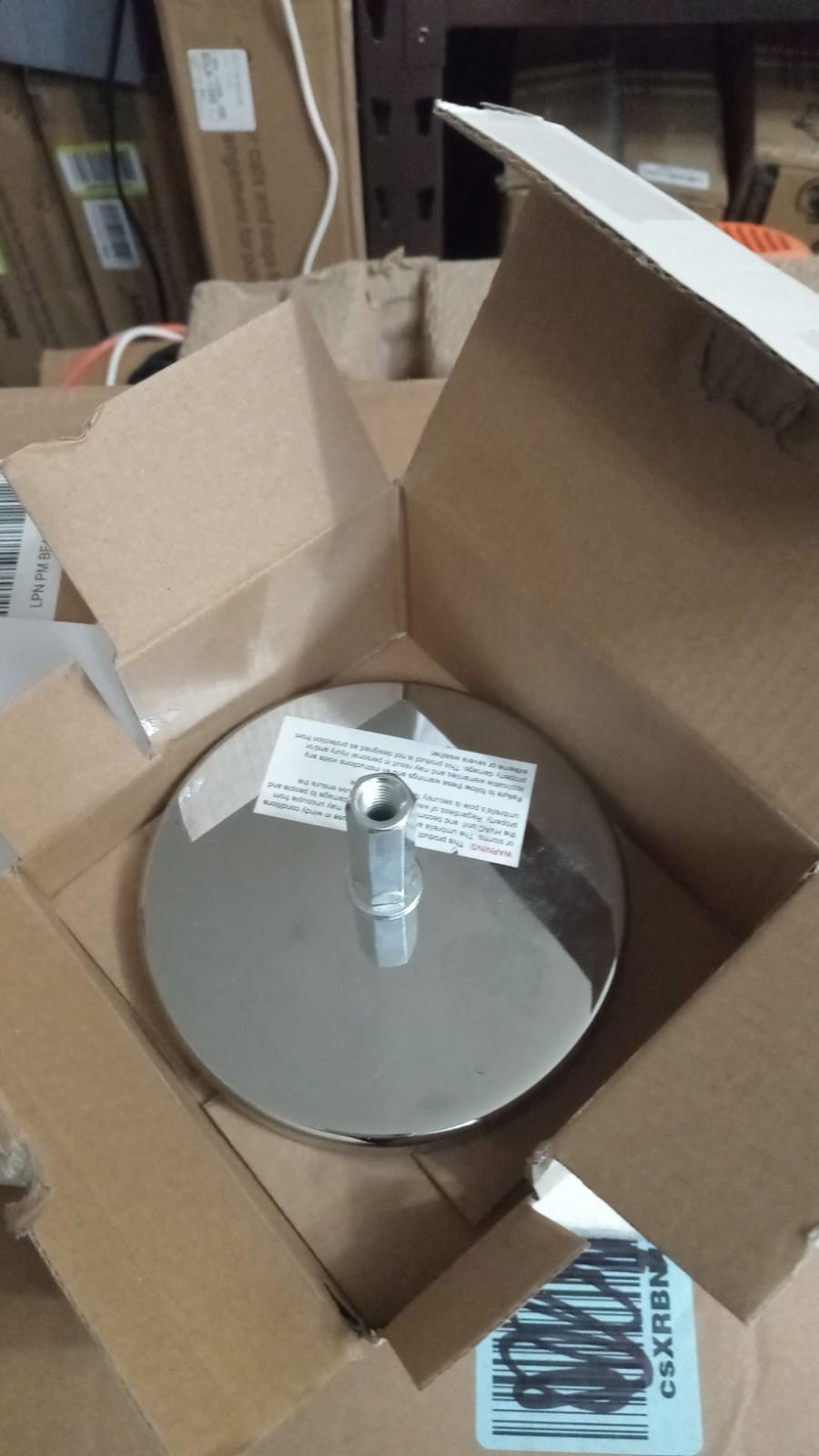 Supco, Paraguas TradeFox de 60", kit de base magnética, Negro.