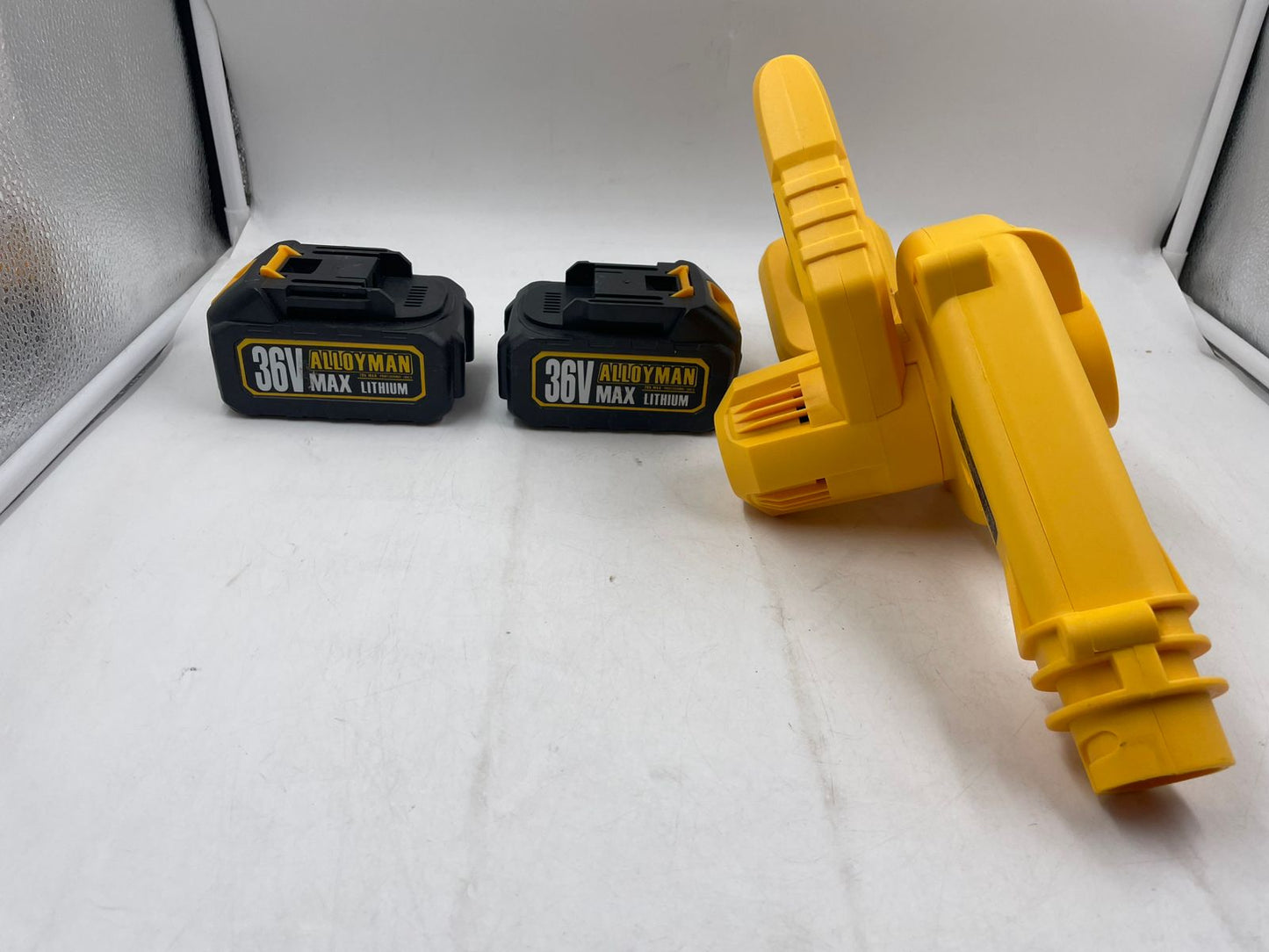 Alloyman Soplador de hojas inalámbrico para batería Dewalt.