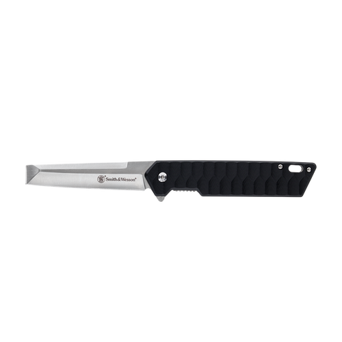 Smith & Wesson Cuchillo Plegable Ultra Deslizante, Stainless Steel.
