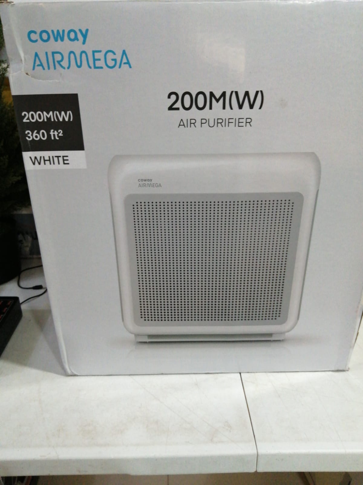 COWAY Purificador de aire, modo automático, filtro HEPA.